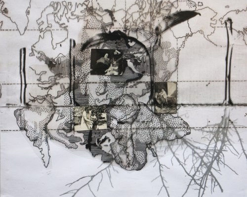 ozge enginoz,kolaj,23x29cm,asetat,fotoğraf, 2014