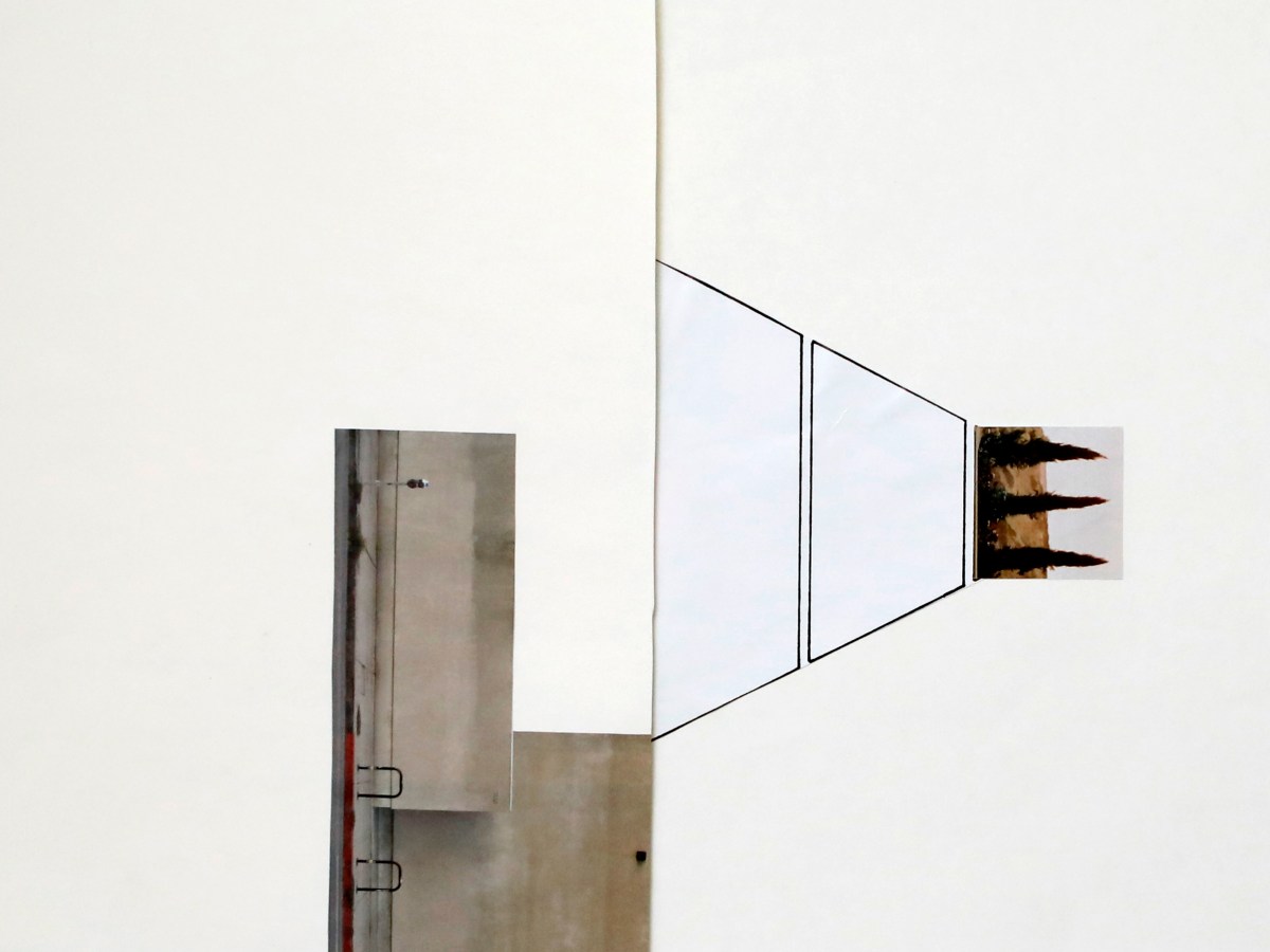 Geometry of family collage series.Part I Father. ”Thorn”